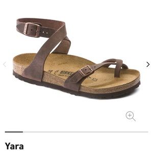 Like new - Birkenstock Yara ankle-strap sandals